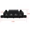 12V Power Distribution Block Bus Bar Terminal Block with Cover M8 M10 High Current Terminal Studs for Truck Boat Car Camper RV Be Applicable(M8 Black) view 4