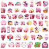 100pcs Kirby Cartoon Stickers for Kids Water Bottle, Cute Switch Game Waterproof Vinyl Stickers for Adult Teen Girl Laptop Skateboard Bike Guitar Laggage Bicycle Travel Case Helmet Notebook Scrapbook view 4