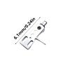 Yunyaobrand 4Pin Turntable Headshell Turntable Cartridge Holder Enhances Auditory and Easy Installation view 3