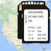 2025 Latest Navigation Memory sd Card Compatible with Maz*da 3(2024), Cx5(2024-2025),Cx30(2024), Cx90(2023-2025),(NAVISD2325) view 2