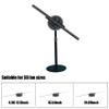 HFZ 3DHologramFan Metal Desktop Stand | Heavy-Duty All-Metal Base and Frame with Non-Slip Pads | Stable Display Holder for 16.9" or Smaller 3D Hologram Fans | Perfect for Retail, Exhibition view 2