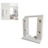 Wall Mount Bracket for Xfinity XH2-TC  Screw-Mount Touchscreen Holder with Secure Slide-Off Lid view 1
