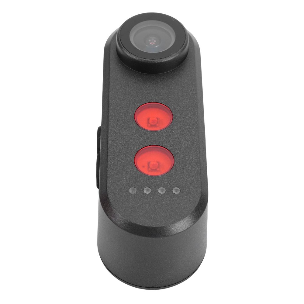 Asixxsix Bike Camera with Tail Light, 4K 5000mAh Cycling Dash Cam with 140 Wide Angle, APP Control, Type C, IPX6, Bike Rear View Camera for Mountain Road Bike E Bikes