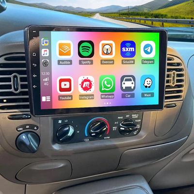 10.1" Double Din Car Stereo Radio for Ford Expedition 19982002 Android 14 Touch Screen Head Unit 4+64G Car Stereo with Wireless Carplay Android Auto GPS Bluetooth WiFi FM RDS DSP SWC Backup Camera
