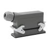 CTGFBUW Rectangular H24B - HE 024-1 Heavy Duty Connectors 24 Pin Line 16 A500v Screw Feet of Aviation Plug On The Side(Lateral line) view 1