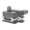 CTGFBUW Rectangular H24B - HE 024-1 Heavy Duty Connectors 24 Pin Line 16 A500v Screw Feet of Aviation Plug On The Side(Lateral line) view 3