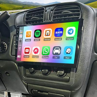 10.1" Double Din Car Stereo Radio for Chevrolet S10 2000-2004 Android 14 Touch Screen Head Unit 4+64G Car Stereo with Wireless Carplay Android Auto GPS Bluetooth WiFi FM RDS DSP SWC Backup Camera