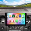 10.1" Double Din Car Stereo Radio for Ford F250 F350 Super Duty 2006-2014 Android 14 Touch Screen Head Unit 4+64G Car Stereo with CarPlay Android Auto GPS Bluetooth WiFi FM DSP SWC Backup Camera view 1