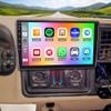 10.1" Double Din Car Stereo Radio for Chevrolet Avalanche 2003-2006 Android 14 Touch Screen Head Unit 4+64G Car Stereo with Wireless Carplay Android Auto GPS Bluetooth WiFi FM RDS SWC Backup Camera view 1