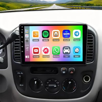 10.1" Double Din Car Stereo Radio for Ford Escape 20002005 Android 14 Touch Screen Head Unit 4+64G Car Stereo with Wireless Carplay Android Auto GPS Bluetooth WiFi FM RDS DSP SWC Backup Camera