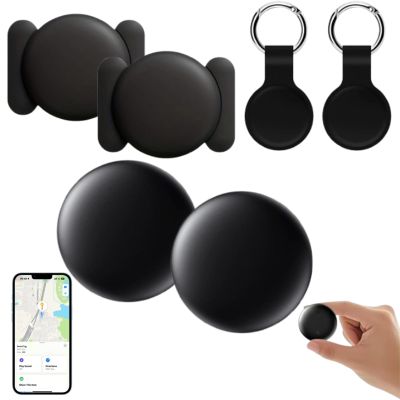 GPS Tracker, Magnetic Mini GPS Trackers, Real Time Car Locator, for Vehicles, Cars, Trucks (2pcs Black)