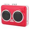 EBTOOLS Cassette Tape Player, Portable Cassette to Mp3 Converter, Built in Speaker, 3.5mm Headphone Jack, Fast Forward and Automatic Rewind, Supports U Disk, USB Card Reader (Red) view 1