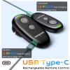 Rechargeable Wireless Camera Remote Control for Canon Rebel T7, R6 Mark II, T6, T5, 850D, R5, R6, R7, R10, R50 V, R100, R3, R5 C,R6 Mark II, R8R5 Mark II, R1,Upgrade Hanpusen Shutter Release view 3
