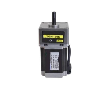 1pcs Computerized Numerical Control Machine Geared Motors 57BYG250C-C 57 Gearbox with 1.8N.M Gear Reducer for Stepper Motor 2GN Eccentric Shaft Output 8mm(1.8N no Driver,Ratio 150_Without Bracket)