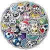 100 Pcs Soccer Stickers for Kids, Cool Sport Stickers for Water Bottle, Laptop, Scrapbook, Party Favors and Team Rewards, Soccer Gifts for Kids Teens Adults view 1