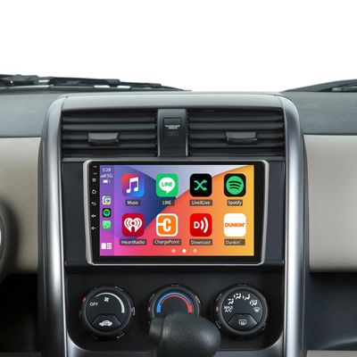 10" Car Radio for Honda Element 2003 2004 2005 2006 with Apple Carplay & Android Auto, 2+64GB Double Din Car Stereo GPS WiFi Bluetooth Mirror Link FM RDS SWC Backup Camera Android 15