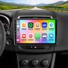 10.1" Double Din Car Stereo Radio for Dodge Avenger 2011-2014 Android 14 Touch Screen Head Unit 4+64G Car Stereo with Wireless Carplay Android Auto GPS Bluetooth WiFi FM RDS DSP SWC Backup Camera view 1