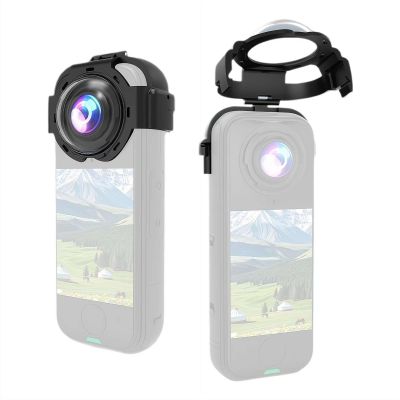 Insta 360 X4 Air Lens Guard, Waterproof & Anti-Scratch Clip-On Glass Protective Lens Guard Protective Cover for Insta 360 X4air
