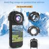 Insta 360 X4 Air Lens Guard, Waterproof & Anti-Scratch Clip-On Glass Protective Lens Guard Protective Cover for Insta 360 X4air view 4