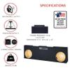 12" Dual ported sub Box, fits 08-16 350 Crew-cab Speaker Box subwoofer Enclosure Stereo car Audio Home Audio view 3