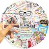 50pcs Special Education Stickers,Vinyl Waterproof Water Bottles Laptop Scrapbooking Notebooks Cars Bumpers Bikes Guitar Phone Travel Snowboard for Kids Teens(Special Education) view 3