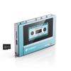 136G MP3 Player with Bluetooth, SnowSky/FiiO Echo MINI Music Player 15Hours Playback, Independent Volume Control with 3.5mm/4.4mm Headphones Outputs, up to 256GB(Sky Blue with SD Card) view 1