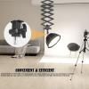 2M Drop Pantograph for Studio Photography Ceiling Rail System, 10kg/22lbs Load 43-200cm Pantograph Adjusted, Ceiling Mount 55-200cm Height, Photographic Pantograph Kit view 4