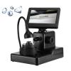MCWYH Diamond Girdle Viewer, 4.3Inch LCD Digital Diamond Inscription Viewer, 50-1000X Magnification, with LED Fill Light, Adjustable Focus Range 10-40mm, for Diamond Testing view 1