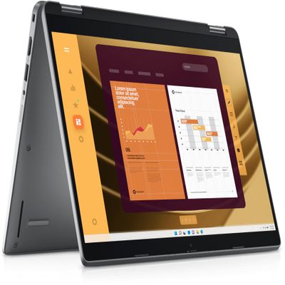 Dell 2025 Latitude 5350 2-in-1 Laptop - 13.3 60Hz FHD IPS Touchscreen - Intel Core Ultra 7 165U vPro 4.9Ghz 12-Core - 16 GB RAM - 1TB SSD - Win10-1080p FHD Camera - Thunderbolt 4 - Platinum Grey