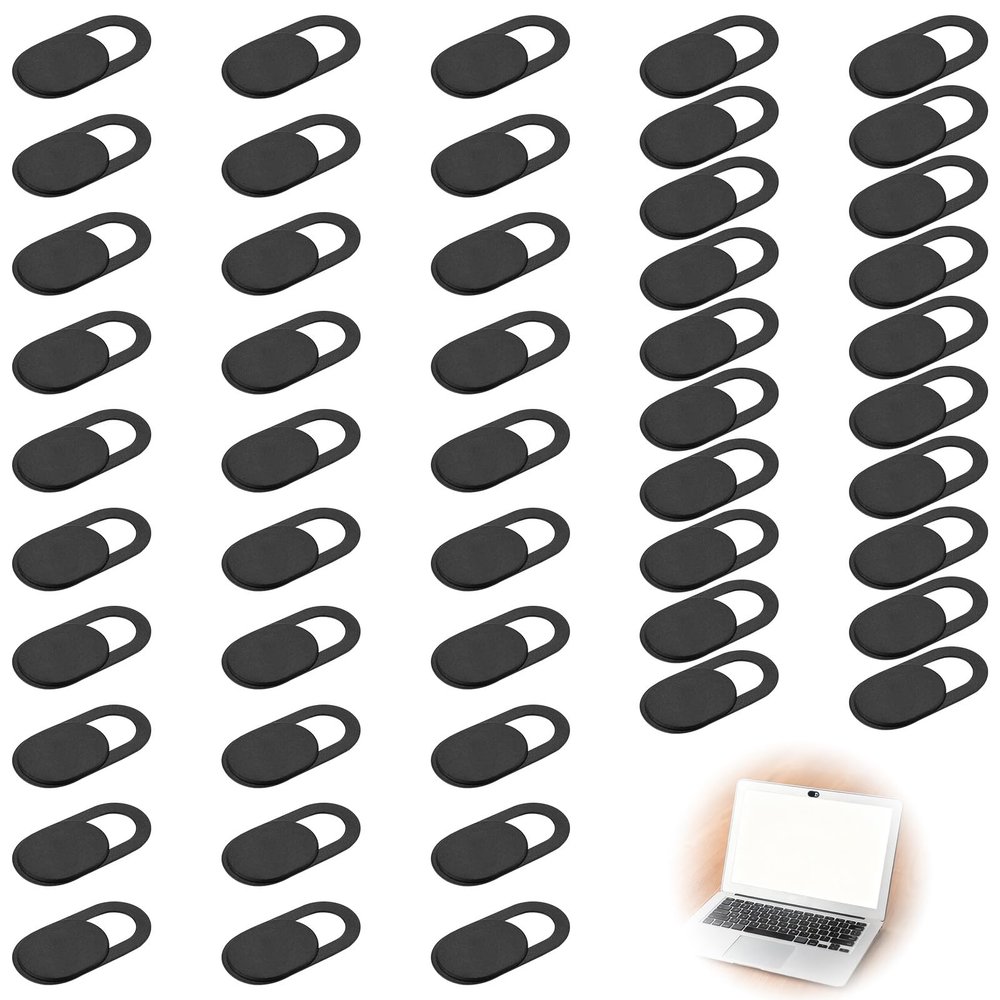 50pcs Phone Camera Cover, Camera Cover Slide Computer Cameras Covers Slide Front Camera Cover for Laptop, Computer, Phone