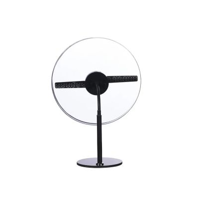 30CM 3D Hologram Projection Fan, Desktop LED Holographic Light Player, Advertising Display Machine for Business(Clear)