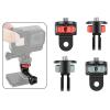 ANGESHA Universals Mounting Screw Adapters for Action Cameras Toolless Installation Aluminum Alloy Construction Multiple Device view 2
