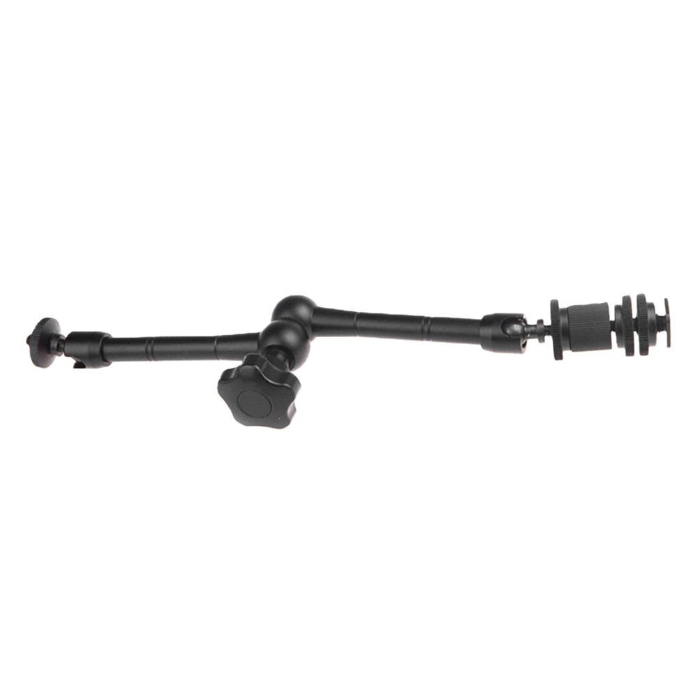 ANGESHA 11inch Heavy Duty Magics Arm Flexible 360 Degree Rotations Aluminum Alloy Mount for Camera Lighting Photography Studio E