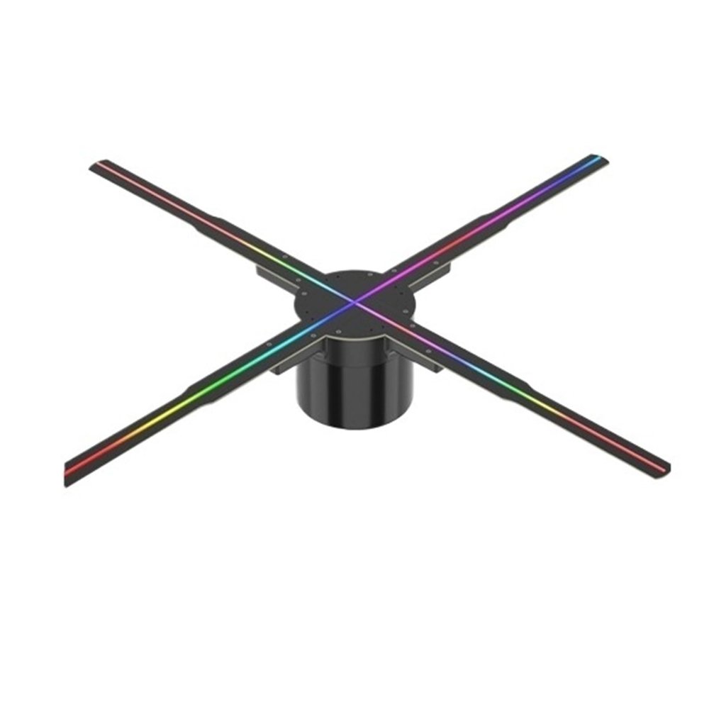50CM 3D HD Hologram Fan Projector, LED Sign Holographic Player, Support Image Video Shop Bar Party Advertising Display Light for Business