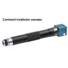 Vituord Microscope C Mount Adapter, Objective Tube Adapter, Interfaces Diameter 25.4mm, Length 160mm, for CCD Camera and Digital Eyepiece, Optical Experimental Accessories view 2