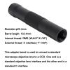 Vituord Microscope C Mount Adapter, Objective Tube Adapter, Interfaces Diameter 25.4mm, Length 160mm, for CCD Camera and Digital Eyepiece, Optical Experimental Accessories view 4