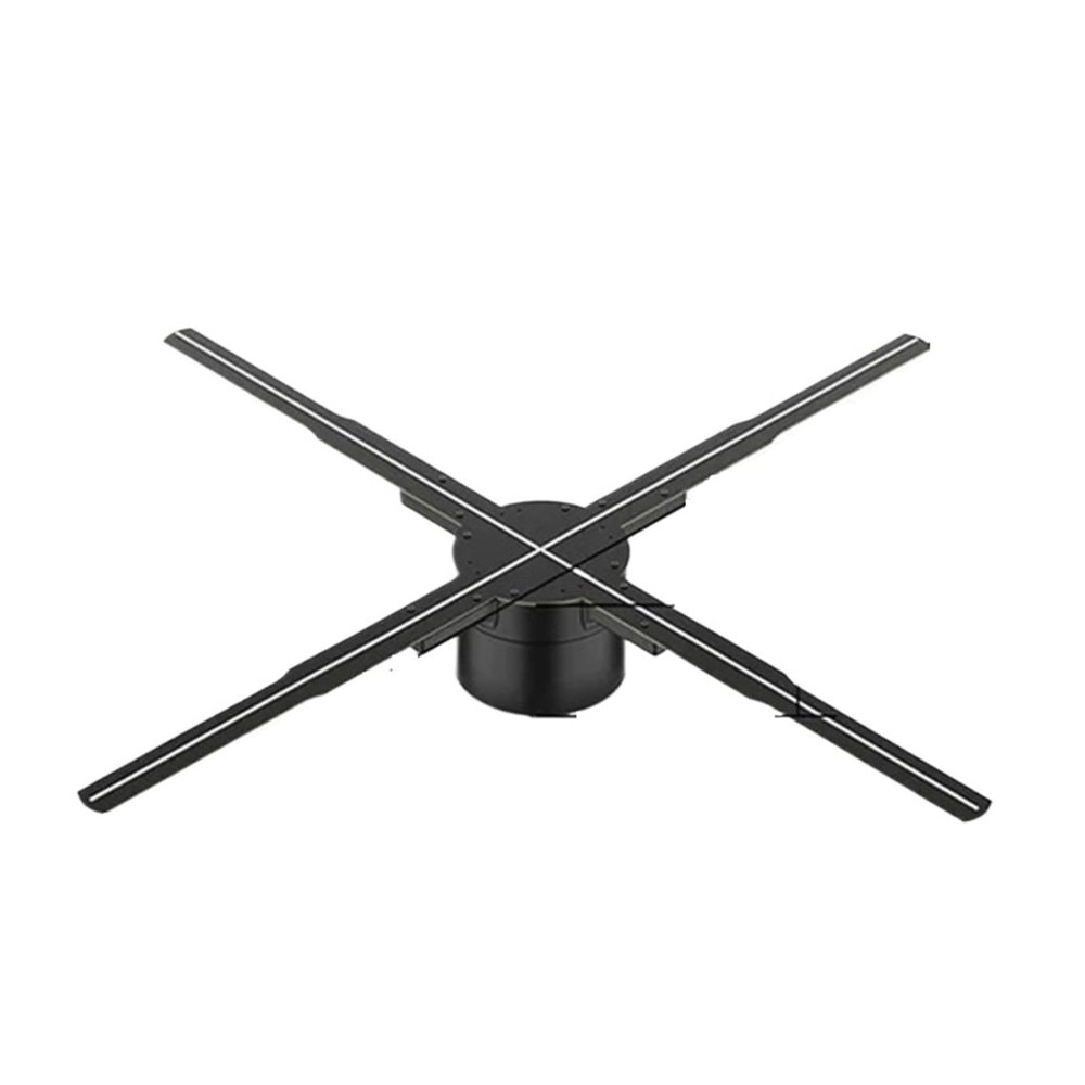 65cm 3D Hologram Projector Fan, Wifi LED Sign 3D Advertising Player, for Business Store Shop Bar Holographic Advertising Lights for Business
