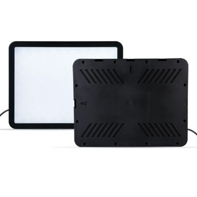 ANGESHA Adjustable Brightness and Color Temperature Beauty LED Light Panel with 280 LEDs for Streaming Makeup Tutorial