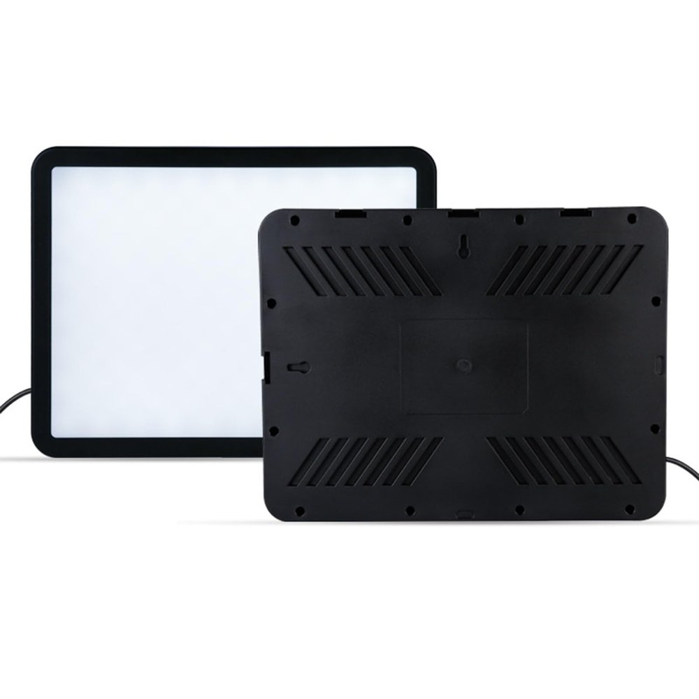 ANGESHA Adjustable Brightness and Color Temperature Beauty LED Light Panel with 280 LEDs for Streaming Makeup Tutorial
