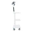 10X Multi-Functional Operating Stereo Microscope with 5W LED Light 360 Rotation Binocular Microscope Movable Cart XWL8-2 view 2