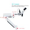 10X Multi-Functional Operating Stereo Microscope with 5W LED Light 360 Rotation Binocular Microscope Movable Cart XWL8-2 view 4