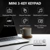 BAODEYOUB Macro Mechanical Gaming Keyboard 6 Keys One Handed USB Type C PC Keypad, Programmable RGB Keypad with Red, Customizable Macro Pad for Gaming Industrial Control view 4