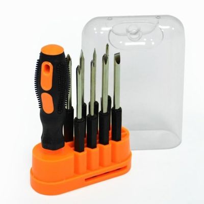 1 Set Multifunctional Screwdriver Repair Tool Kit for Mobiles Computers Various, Inludes 8* Screwdriver, 1* Screwdriver Handle