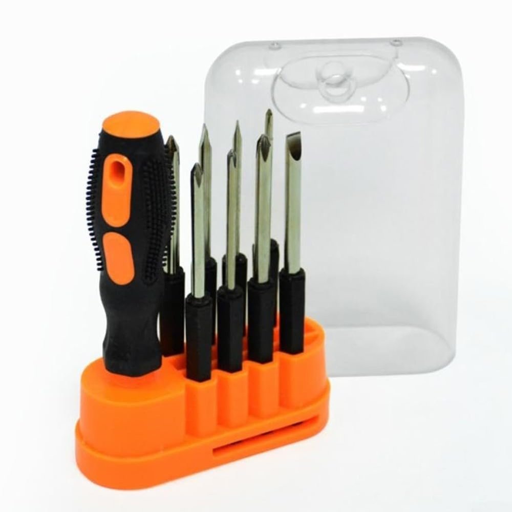 1 Set Multifunctional Screwdriver Repair Tool Kit for Mobiles Computers Various, Inludes 8* Screwdriver, 1* Screwdriver Handle
