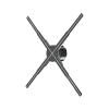 3D Holographic Projector, WIFI Hologram Christmas Lights Fan, Screen Led Logo Advertising Lights Support APP PC for Business(50cm) view 1