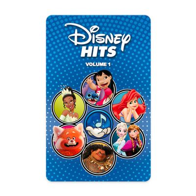 YOTO Disney Hits - Kids Audio Card for Use with Player & Mini Allin1 Audio Player, ScreenFree Listening with Fun Festive Music for Playtime Travel & Holiday Parties, All Ages