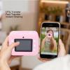 Jectse 48MP Instant Print Camera, 1080P Video 16X Digital Zoom 2.4 Inch Screen with 4 Color Printing Rolls, for Boys Girls Kids Gifts (Pink) view 2