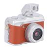 Jectse Super HD Camera Compact Retro Keychain Style 1080P Color Screen Tiny Vlog Camera with 0.96 Inch Monitor, Lightweight and Easy to Use, Long Standby Time, Wearable and Stylish for view 1