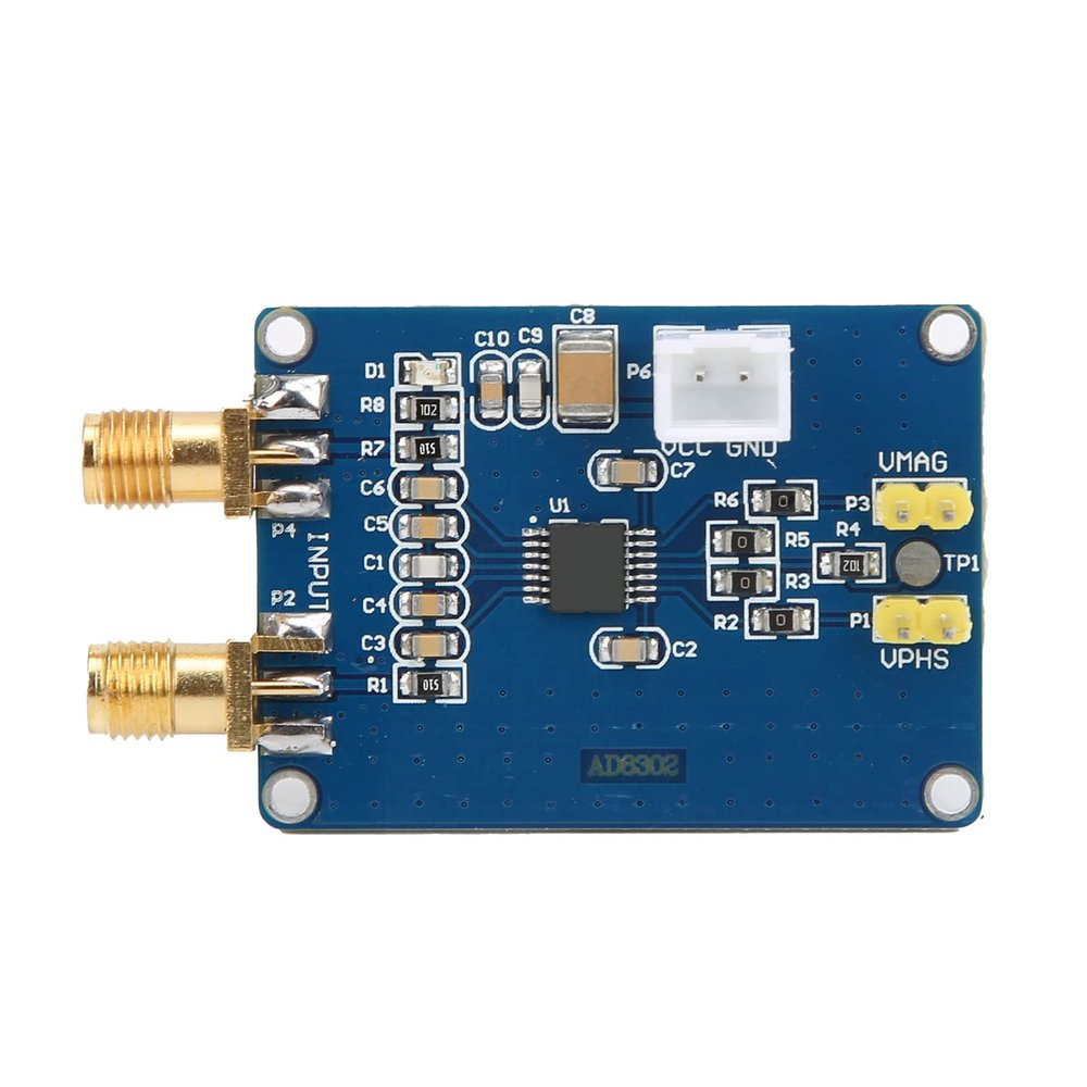 AD8302 Phase Detection Module High Precision 2.7GHz RF Power Control Monitoring Module for RF Engineers and System Integrators 5V 42x30.5mm