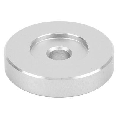 Phonograph Record A, Metal Turntable Disc Accessory, Replacement Part for Record Player, Silver A with Sturdy for Stable Record Playing,